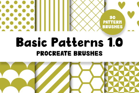 Download Basic Patterns 1.0 Procreate Brushes - Premium Bundle