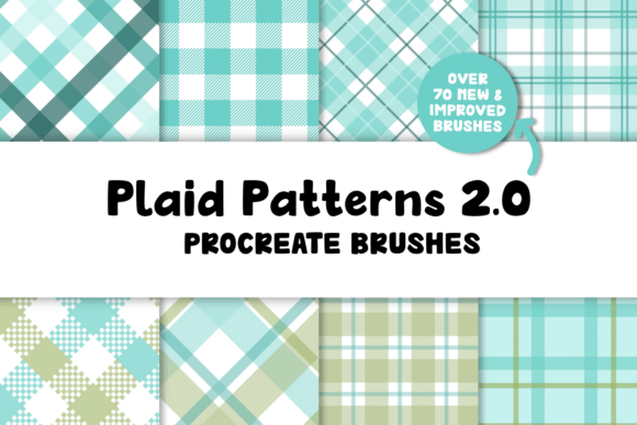 Download Plaid Patterns 2.0 for Procreate - Premium Resources