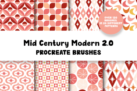 Download Mid Century Modern 2.0 for Procreate - Premium Resources